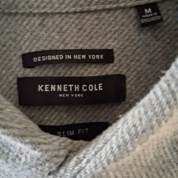 Mens Kenneth Cole Flannel. Size Medium - Picture 2 of 4